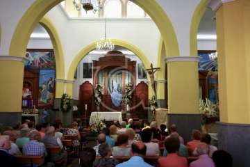 Telde rinde honores a su alcaldesa perpetua (Foto Miguel Florido)